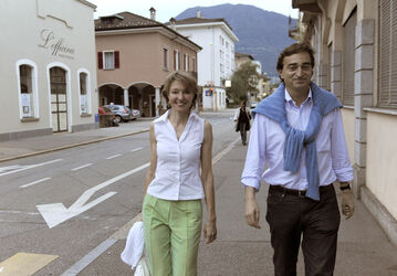 Locarno Patrizia Pesenti e Marco Borradori