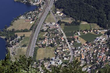 Melano veduta panoramica