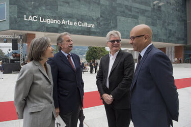 Lugano inaugurazione LAC Lugano Arte e Cultura