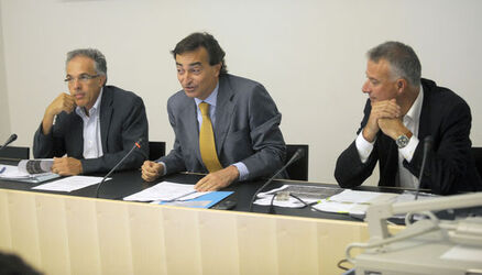 Bellinzona conferenza stampa DT Piano dei trasporti del Bellinzonese