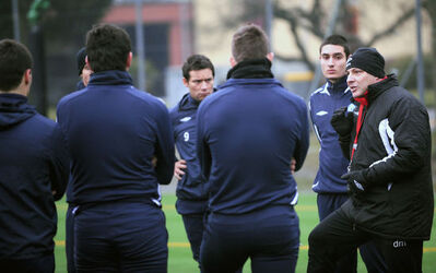 Calcio primo allenamento FC Locarno