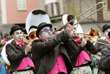 Roveredo GR corteo mascherato carnevale Lingera