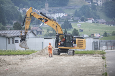 Ambr&igrave; Piotta cantiere nuova pista della Valascia