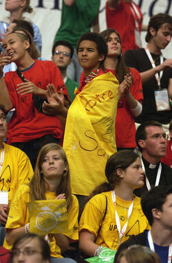 Berna Papa Giovanni Paolo II in visita in Svizzera