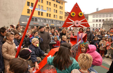 Bellinzona scultura progettata dai bambini