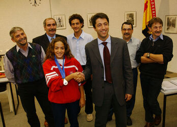 Coldrerio ricevimento Nicole Rampinini