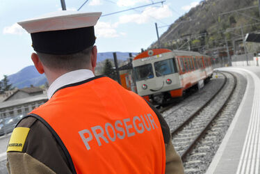 Agno sicurezza alla stazione di Serocca