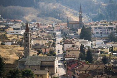 Capriasca nuclei paesi localit&agrave; paesaggio