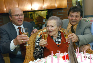 Paradiso Rosa Rein decana della Svizzera