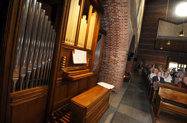 Bellinzona inaugurazione nuovo organo a canne nella Chiesa del Sacro Cuore