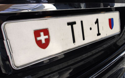 Bellinzona targa Ticino Uno