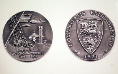 Brissago medaglia commemorativa Bicentenario