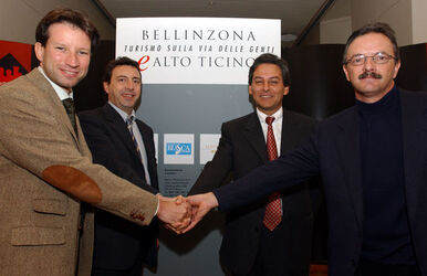 Bellinzona dichiarazione collaborazione Enti Turismo