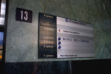 Lugano istituti bancari e banche