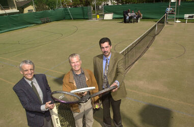 Riva San Vitale nuovo campo da tennis
