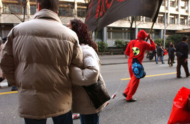 Lugano anti WEF manifestazione