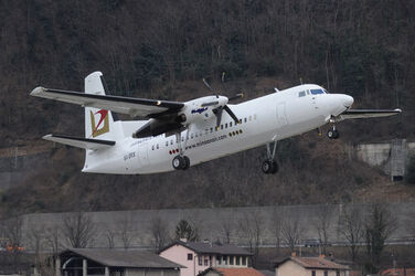 Agno primo volo di qualifica di Minoan Air a Lugano Airport