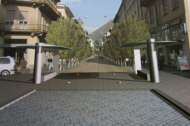 Bellinzona progetti sistemazioni centro storico