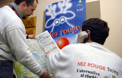 Rivera volontari Nez Rouge
