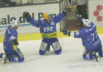 Hockey quarti di finale playoff HC Lugano Zugo