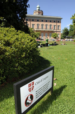 Lugano turismo in riva al lago