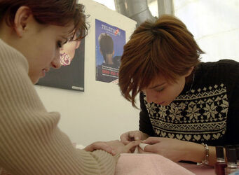 Bellinzona villaggio Telethon in piazza del sole