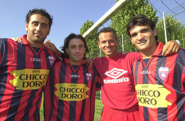 Calcio primo allenamento e nuovi giocatori FC Chiasso