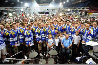 Hockey presentazione HC Ambri Piotta stagione 2008 09