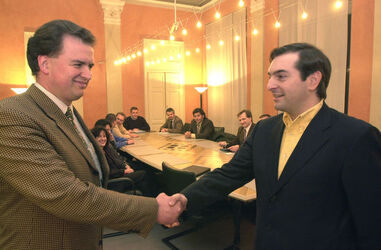 Mendrisio incontro autorità di Mendrisio e Salorino