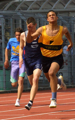 Atletica ragazzo a pi&middot; veloce del Ticino