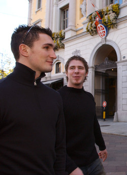 Hockey Lukas Gerber e Valentin Wirz