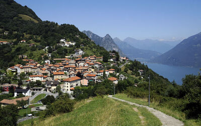 Monte Br&egrave; vedute panoramiche