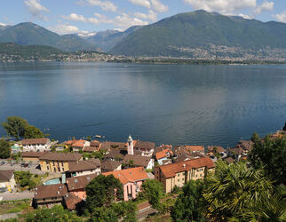 Gerra Gambarogno vedute panoramiche