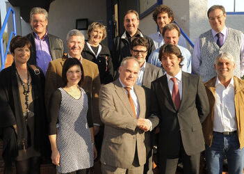 Coldrerio incontro con i Municipali di Champ&eacute;ry