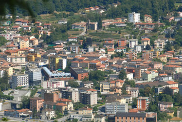 Mendrisio veduta panoramica