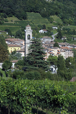 Rovio veduta paese