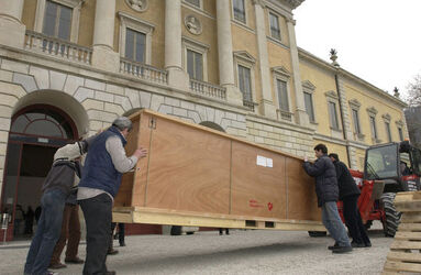 Como arrivo opere Miro a Villa Olmo