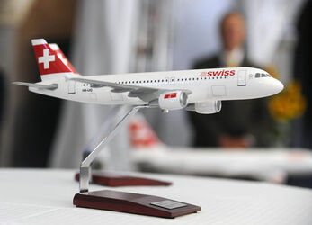Locarno battesimo nuovo Swiss Airbus A320 Locarno Locarno battesimo nuovo Swiss Airbus A320 Locarno
