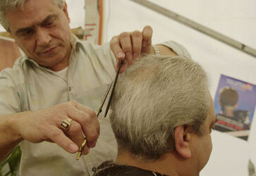 Bellinzona villaggio Telethon in piazza del sole