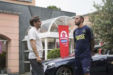 Calcio ritiro Nazionale Svizzera a Lugano per i Campionati del Mondo Russia 2018 Calcio ritiro Nazionale Svizzera a Lugano per i Campionati del Mondo Russia 2018
