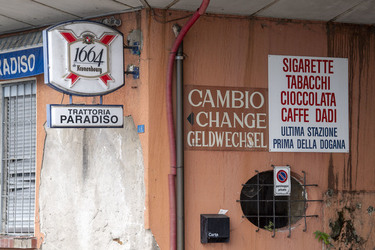 Brissago vedute e scorci dogana italosvizzera