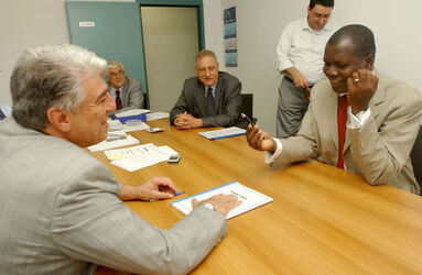 Rancate ricevimento ministro Costa d Avorio