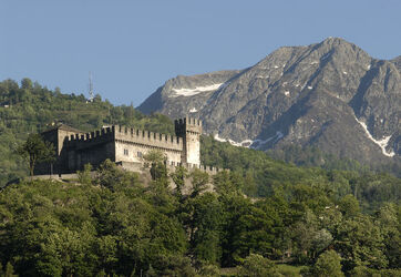 Bellinzona Castello Sasso Corbaro