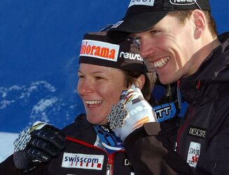 Sci Alpino Mondiali St.MoritzSki Alpin WM 2003 Abfahrt Frauen