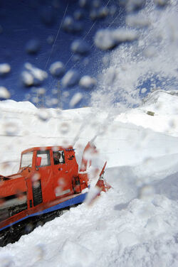 Passo della Novena sgombero neve