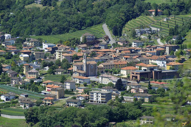 Rancate veduta paese
