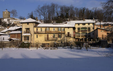Stabio paesaggio invernale