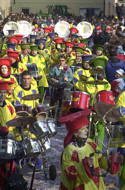 Novazzano carnevale corteo mascherato