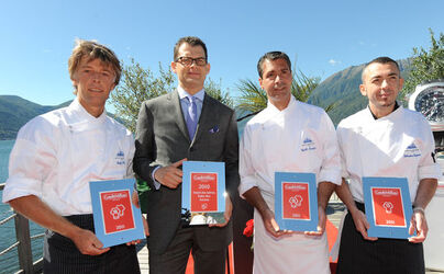 Ascona consegna premio GaultMillau Hotel dell Anno 2010 all Eden Roc