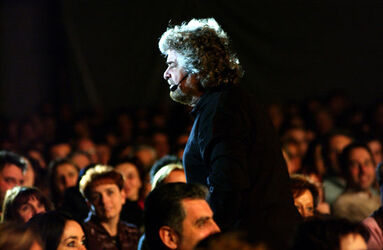 Bellinzona spettacolo comico Beppe Grillo